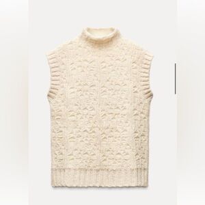 Zara cream sweater